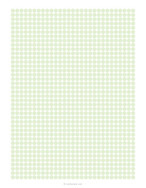 1/4 filled circles grid paper printable graph paper