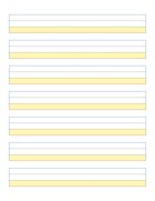 Highlighted Adaptive Block Writing Paper