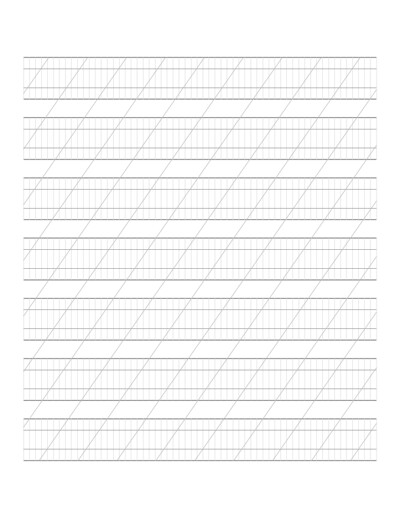 calligraphy practice template maker