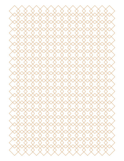Diamond Overlap Pattern Paper Generator
