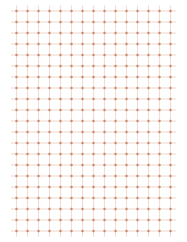 Full Cross Grid with Dots Generator