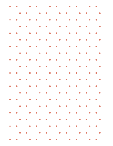 Hexagonal Dots Grid Generator