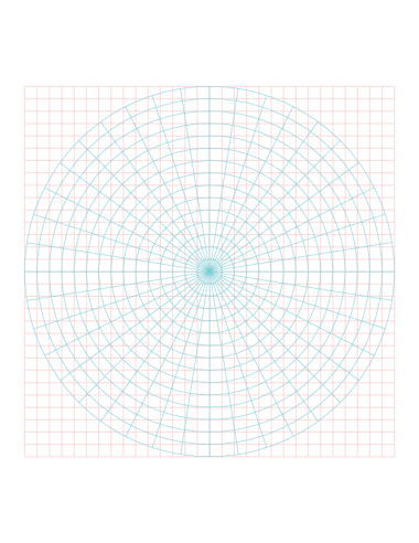 Multicolor Circle Square Hybrid Grid Generator