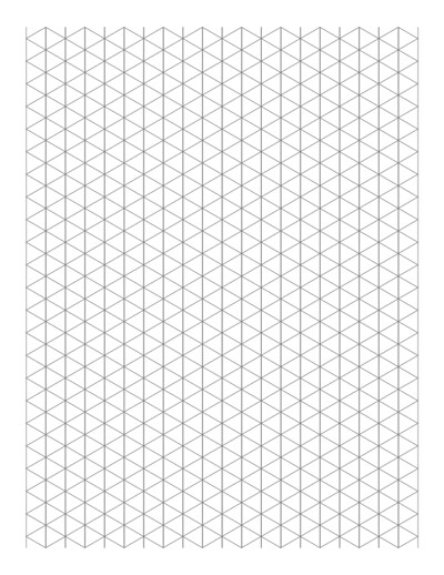 Isometric Graph Paper Generator