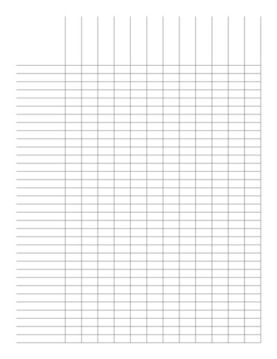 Attendance Sheet, Multipurpose Grid Generator