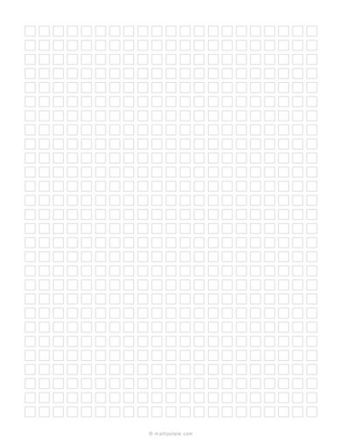 Boxes Grid Paper Generator