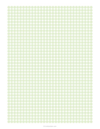 Filled Circle Grid Paper Generator