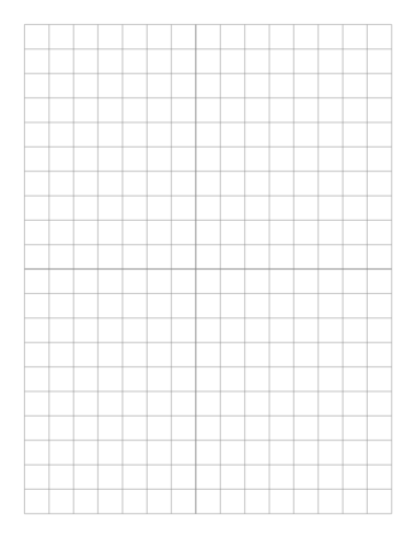 Plain Grid Bold Major Axis Generator