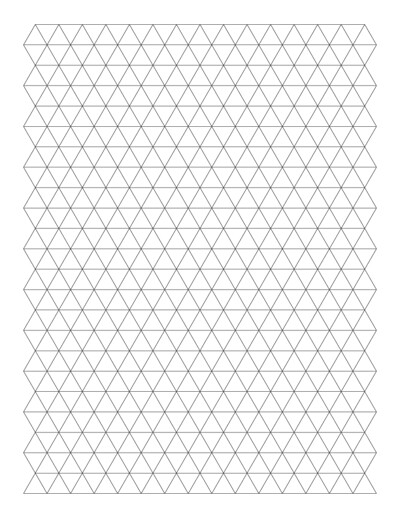 Triangle Pattern Graph Paper Generator