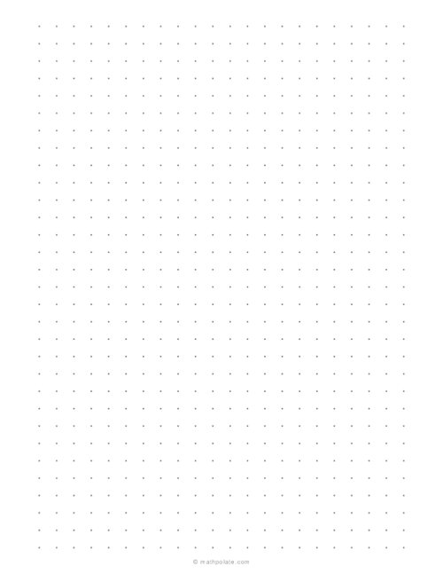 1/3 Dot Grid Paper