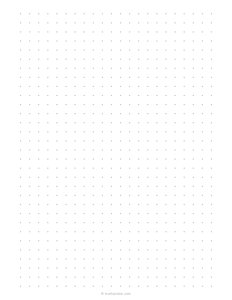 1/3 Dot Grid Paper