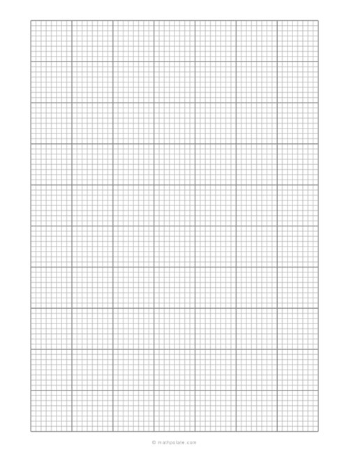 1/8 Inch Engineering Grid Paper (0.125)