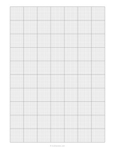 1 Inch Grid with 10×10 Subdivisions (0.1)