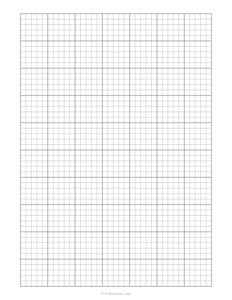 1 Inch Grid with 5×5 Subdivisions (0.2)
