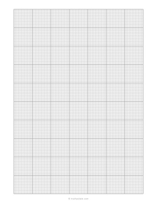 12 Squares Per Inch Grid Paper (1/12)