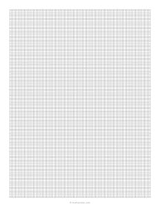 2mm Graph Paper - ( Fine Metric Grid)