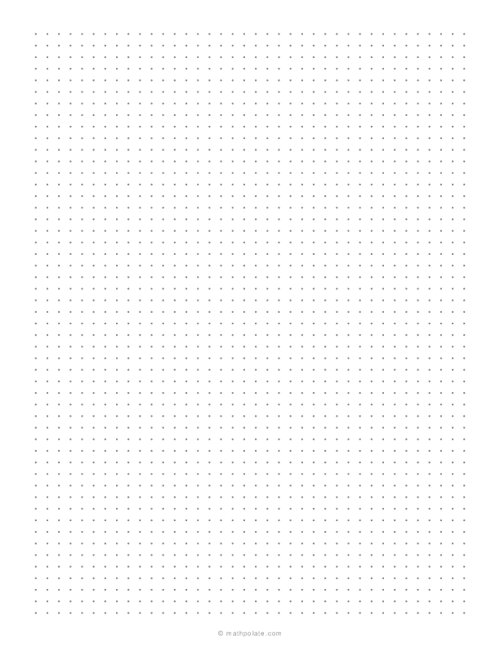 5 mm Dot Grid Paper
