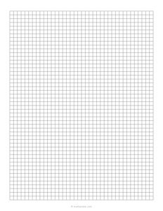 5mm Grid Paper - ( 1/2 cm Metric Standard)