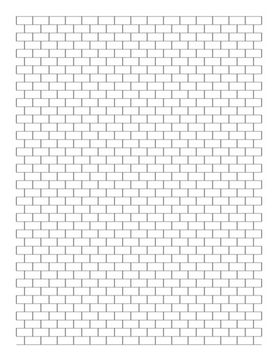 brick graph paper generator