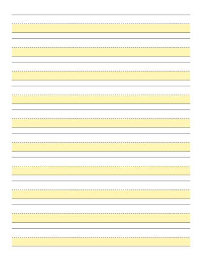 highlighted writing paper generator