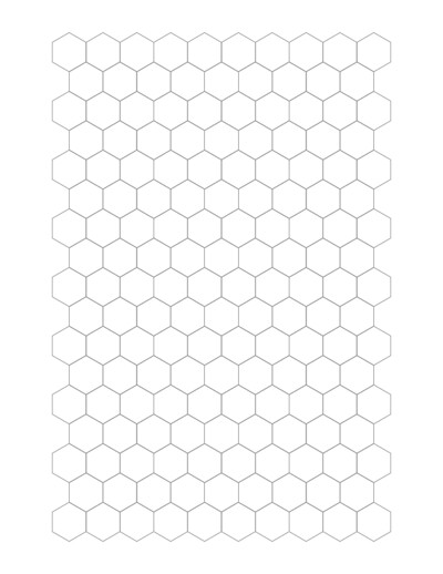 honeycomb graph paper generator
