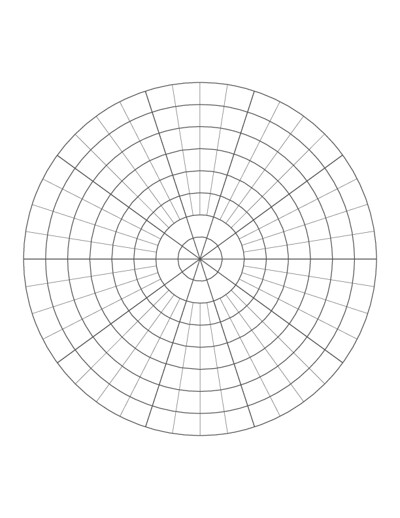 polar graph paper generator